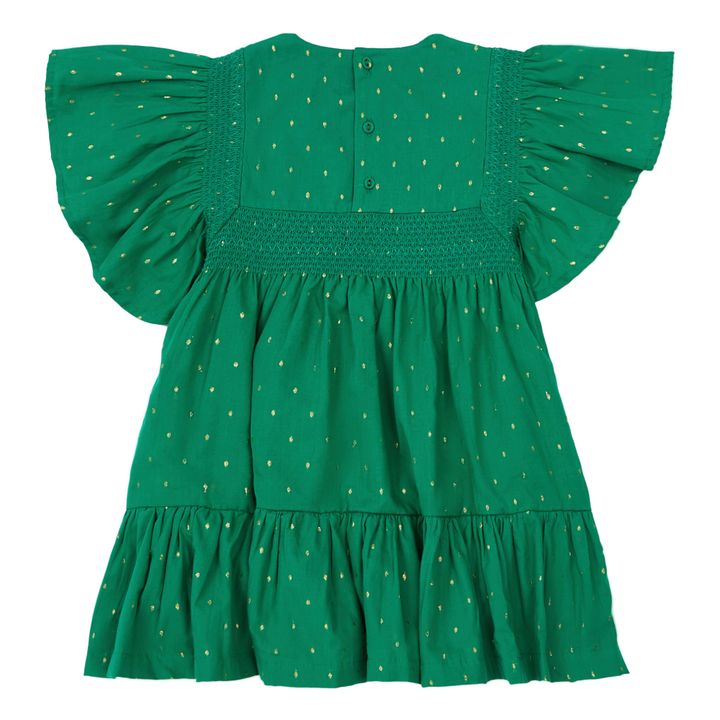 Rosalie Embroidered Dress Verde- Imagen del producto n°4