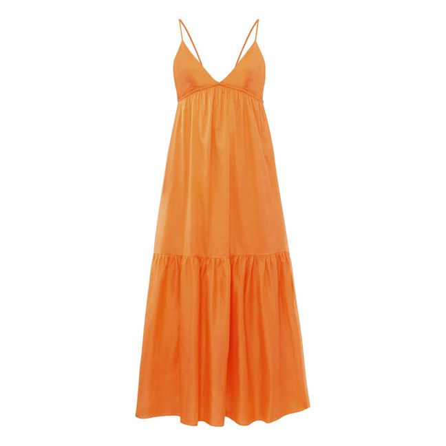 Wilonna Midi Dress Orange
