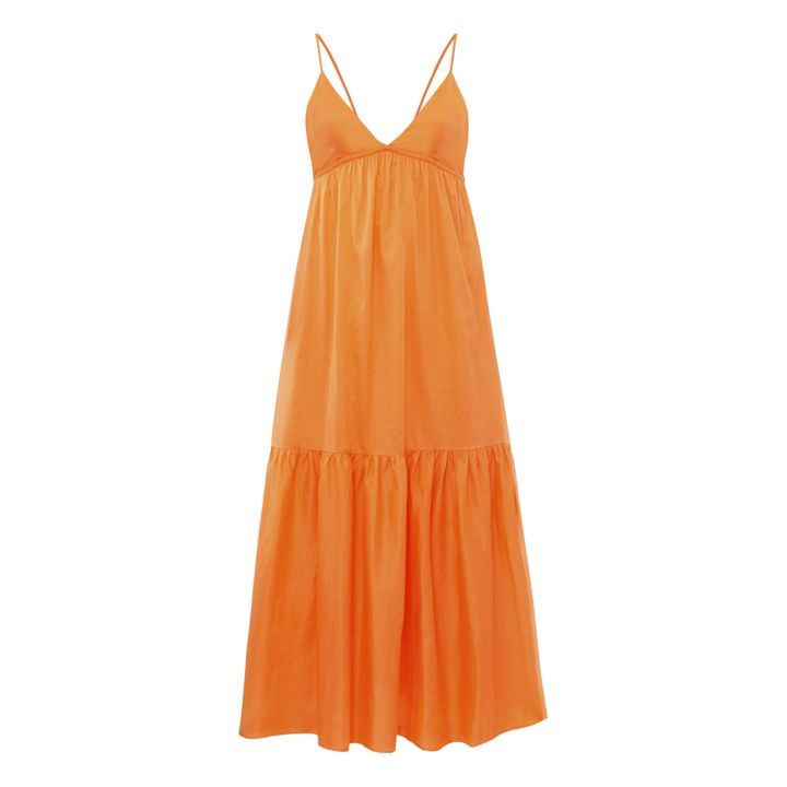 Wilonna Midi Dress Arancione- Immagine del prodotto n°0