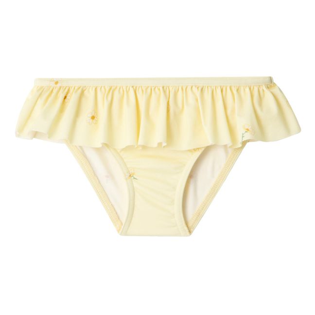 Daisy Bikini Bottoms Yellow