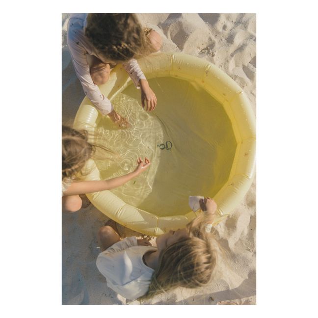 Daisy Inflatable Pool Yellow