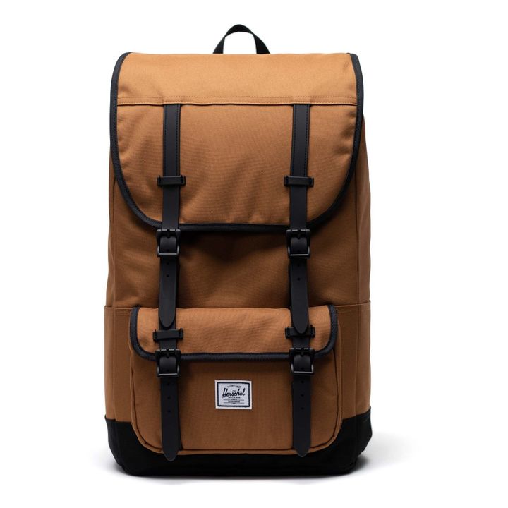 Little America Pro Recycled Polyester Backpack | Camel- Immagine del prodotto n°0