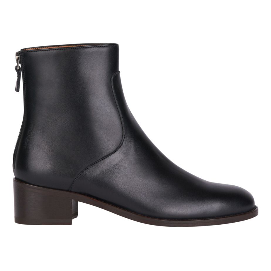 7494 Leather Boots | Schwarz- Produktbild Nr. 0