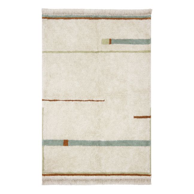 Tapis Lanes | Bleu gris