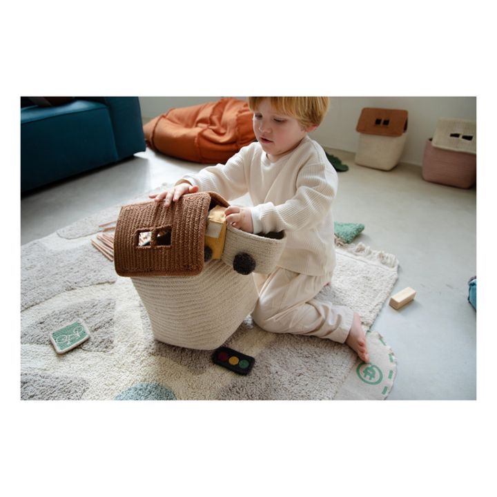 House Storage Basket Toffee- Product image n°3