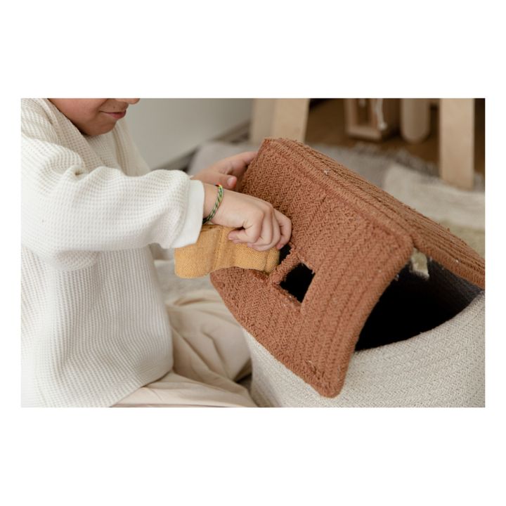 House Storage Basket Caramelo- Imagen del producto n°7