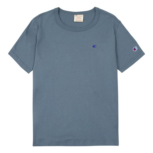 Ligne Premium - T-Shirt Reverse Weave - Collection Homme  | Bleu gris