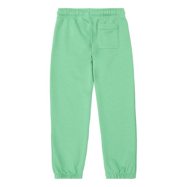 Acne Studios Kids Logo Joggers in Green