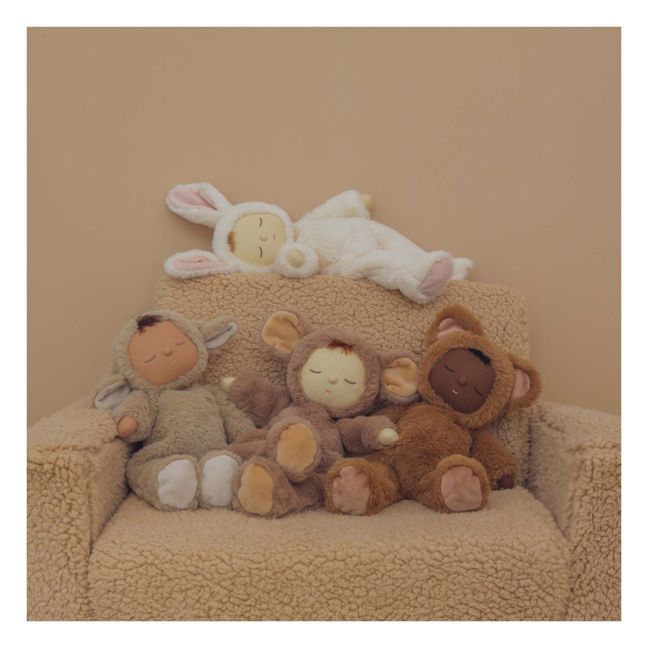 Doudou Cozy Dinkums Ourson | Caramel