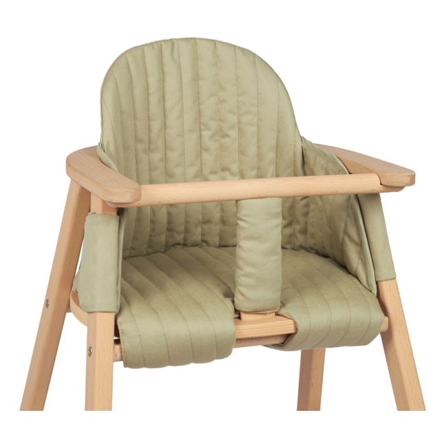 Asiento de trona Growing green | Verde oliva