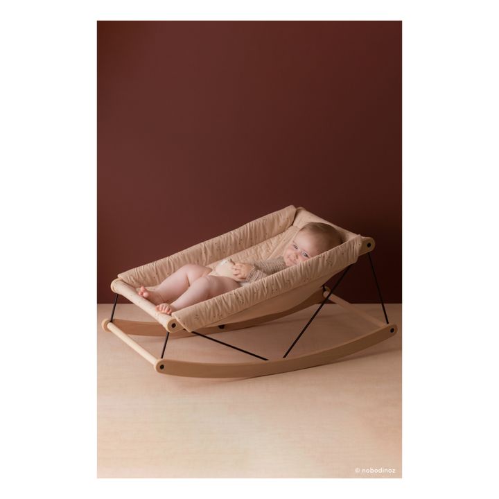 Growing Green Baby Bouncer | Peach- Product image n°1