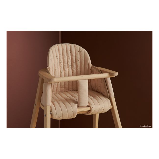 Assise pour chaise haute Growing green | Rose pêche
