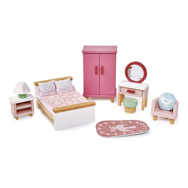 Dormitorio para casa de muñecas