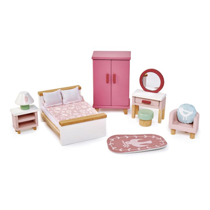 Dormitorio para casa de muñecas- Imagen del producto n°0