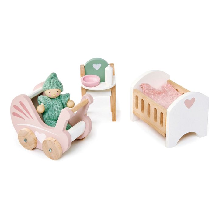 Set chambre d'enfant pour complément Maison de Poupée - Maison Moon