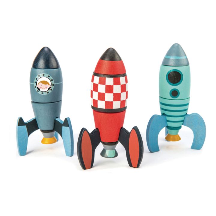 Rocket Construction Game - Set of 3- Product image n°0
