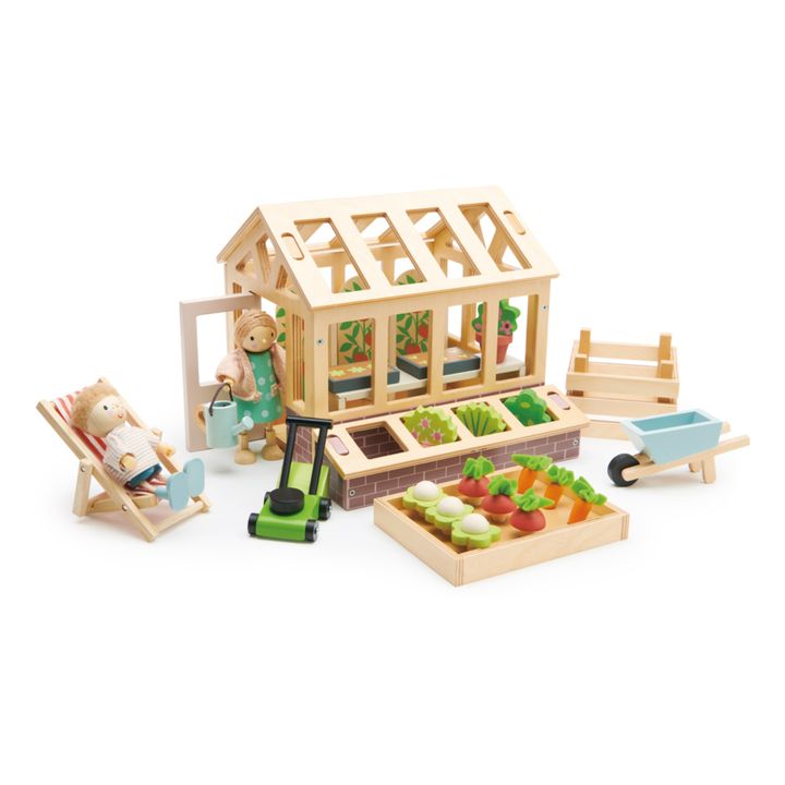 Wooden Greenhouse and Accessories- Produktbild Nr. 0