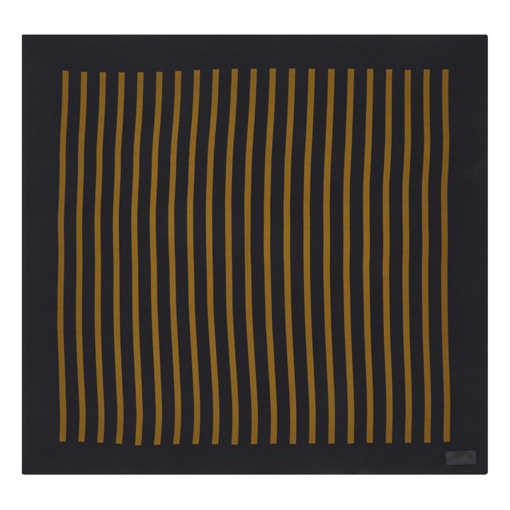 Jacques Striped Silk Sarong Marrone- Immagine del prodotto n°0