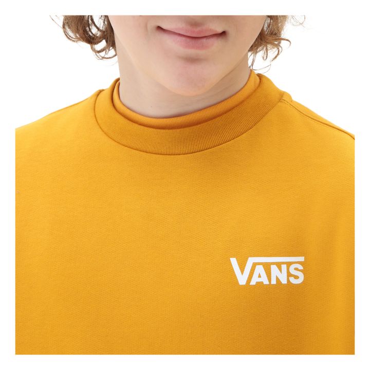 Sweat Logo Jaune moutarde