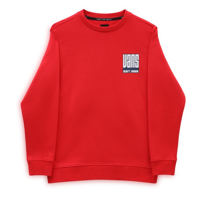 Print Sweatshirt | Rosso