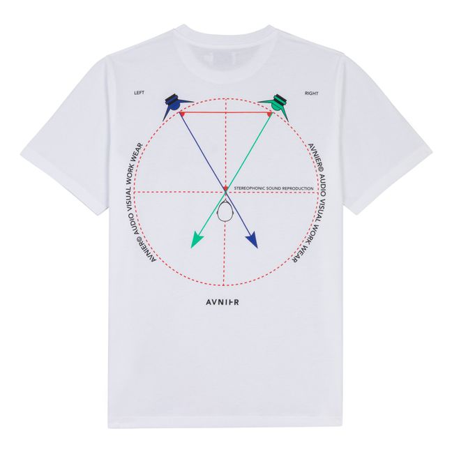 Sounds Organic Cotton T-Shirt | Weiß