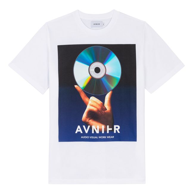 Source CD T-Shirt aus Bio-Baumwolle | Weiß