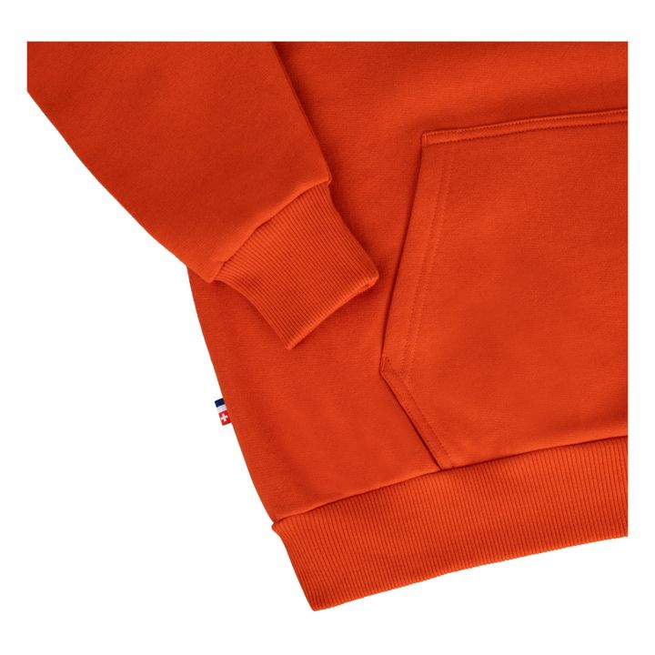 Onset Organic Cotton Hoodie | Arancione- Immagine del prodotto n°5