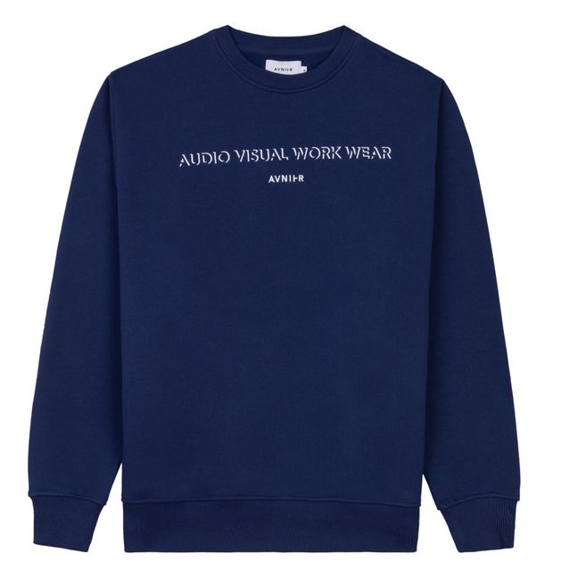 Encore Organic Cotton Sweatshirt Blu marino