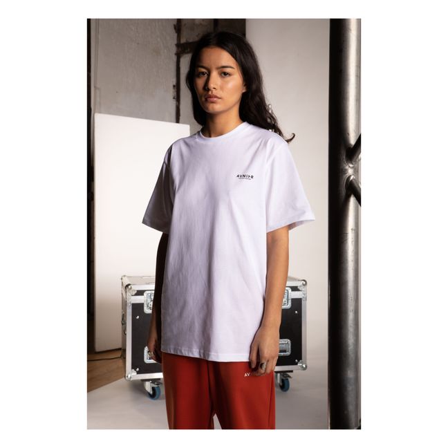 T-shirt Vertical Coton Bio | Blanc