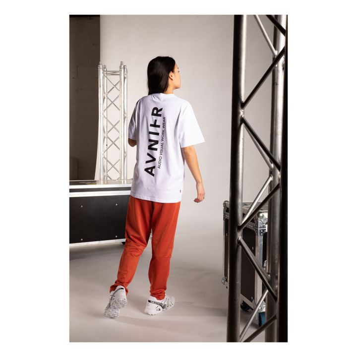 Vertical Organic Cotton T-shirt | Blanco- Imagen del producto n°2