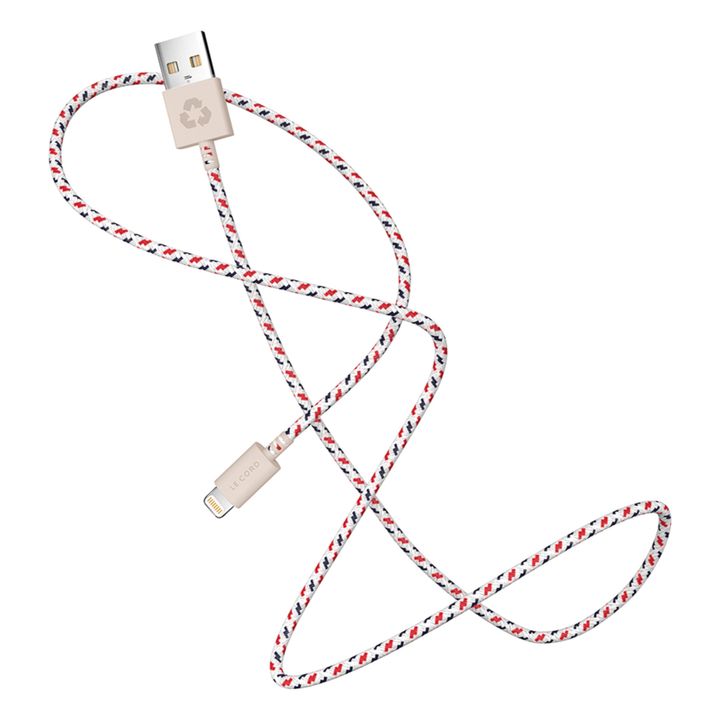 Recycled Fishing Net Charging Cable - 2 m- Imagen del producto n°0