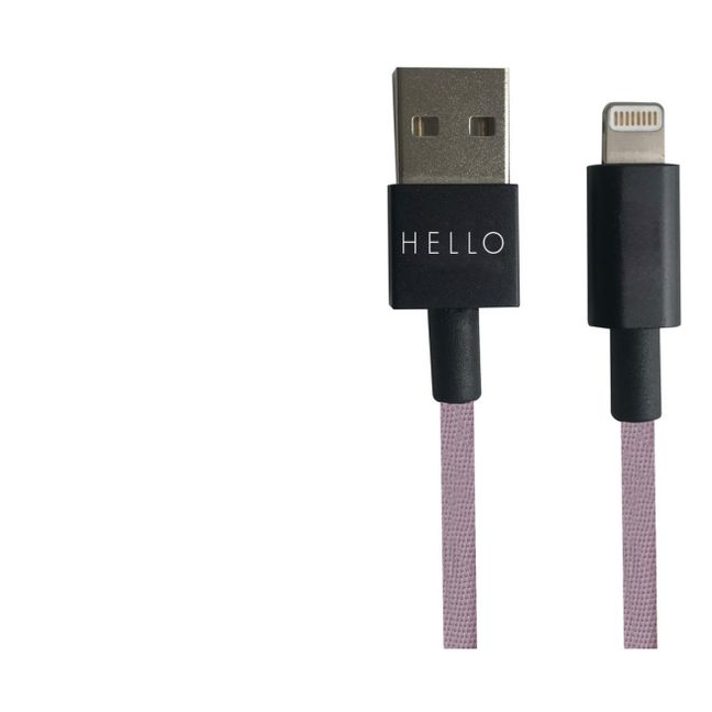 iPhone Charging Cable - 1 m Dunkles Lila