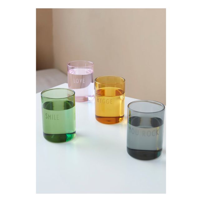 Verre en borosilicate - Smile | Vert