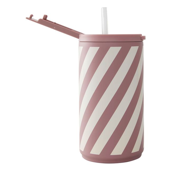 Water Bottle with Straw | Pink