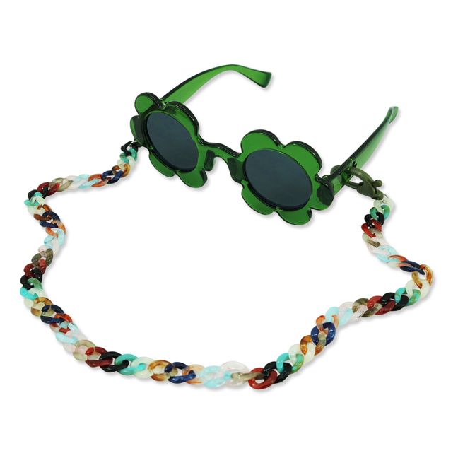 Flower Sunglasses Green