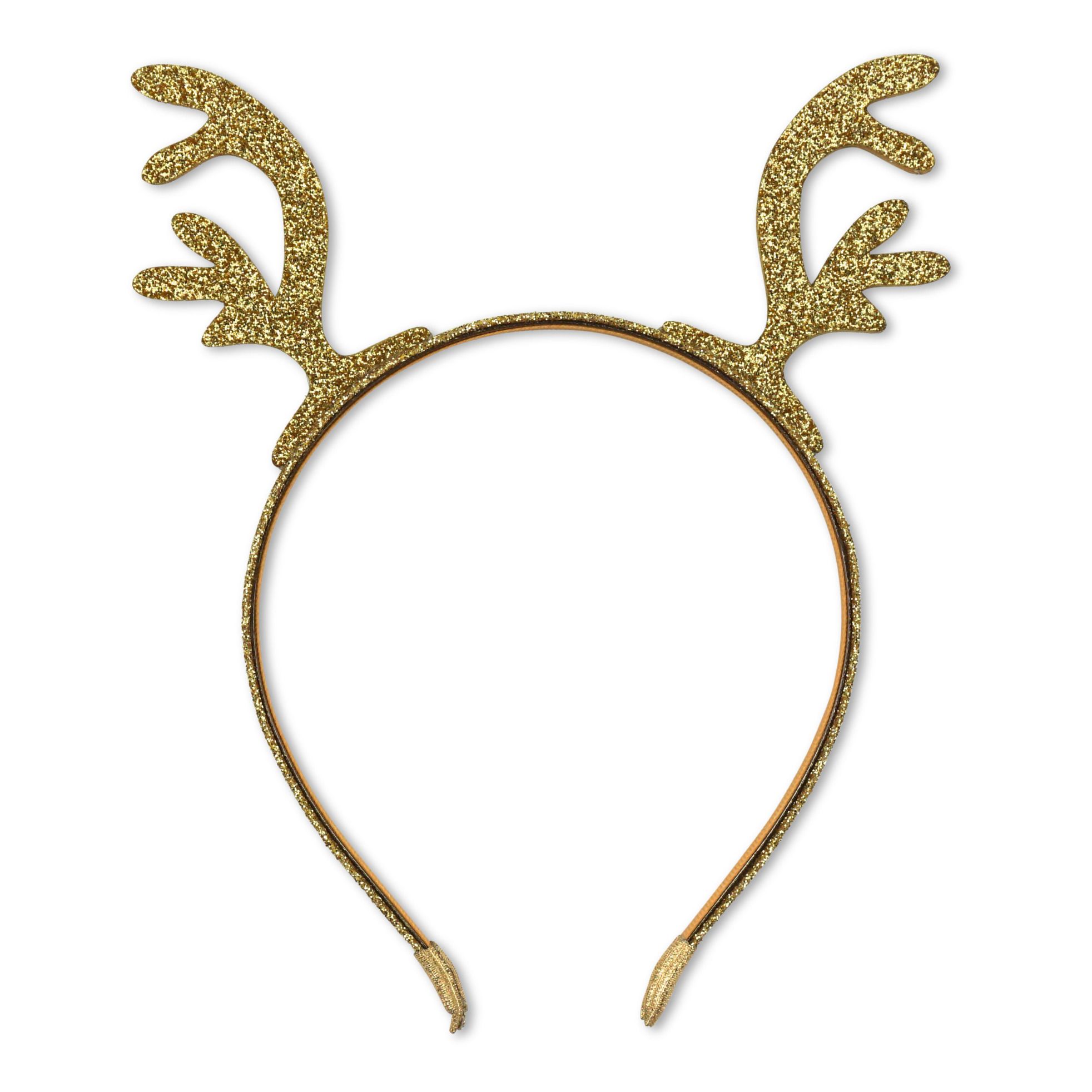 Shiny Raindeer Headband | Gold- Product image n°0
