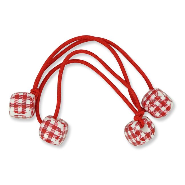 Double Hair Elastic Rosso