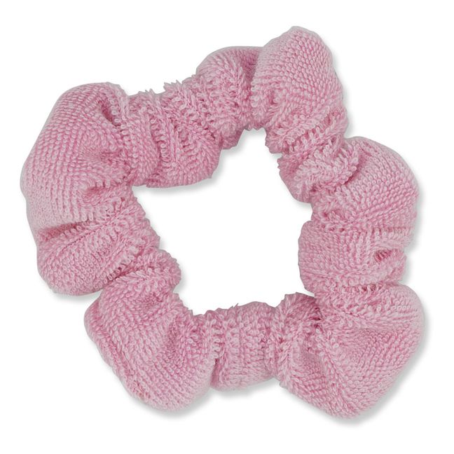 Terry Cloth Scrunchie | Pale pink