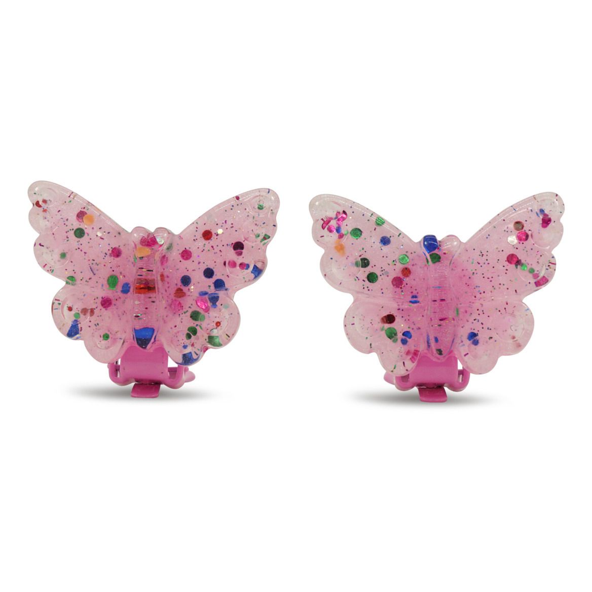 Boucle d'Oreilles Papillon | Rose- Image produit n°0