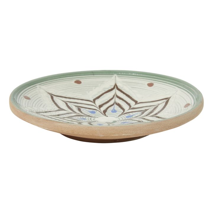 Flower Ceramic Plate | Terracotta- Product image n°2