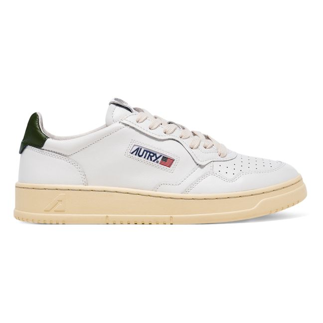 Zapatillas Medalist Low de cuero | Verde Kaki