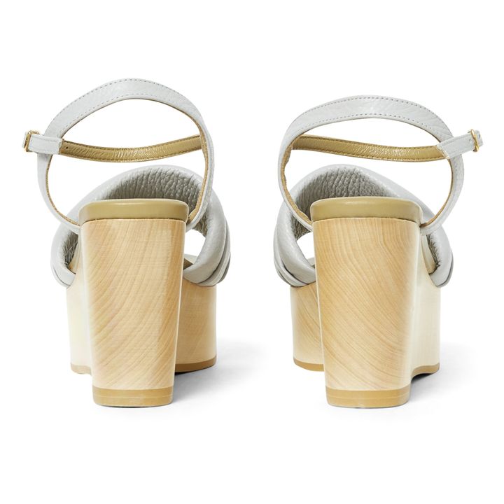 Wedge Sandals | Gris- Imagen del producto n°4