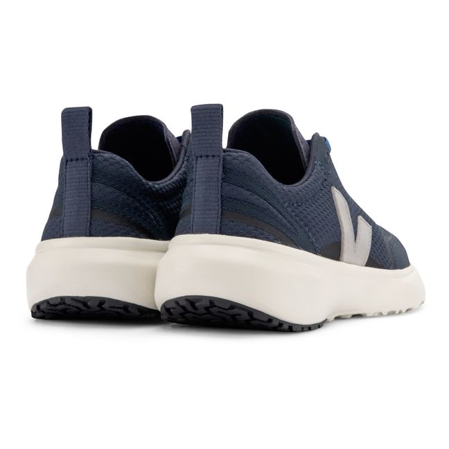 Canary Vegan Lace-Up Trainers | Navy blue