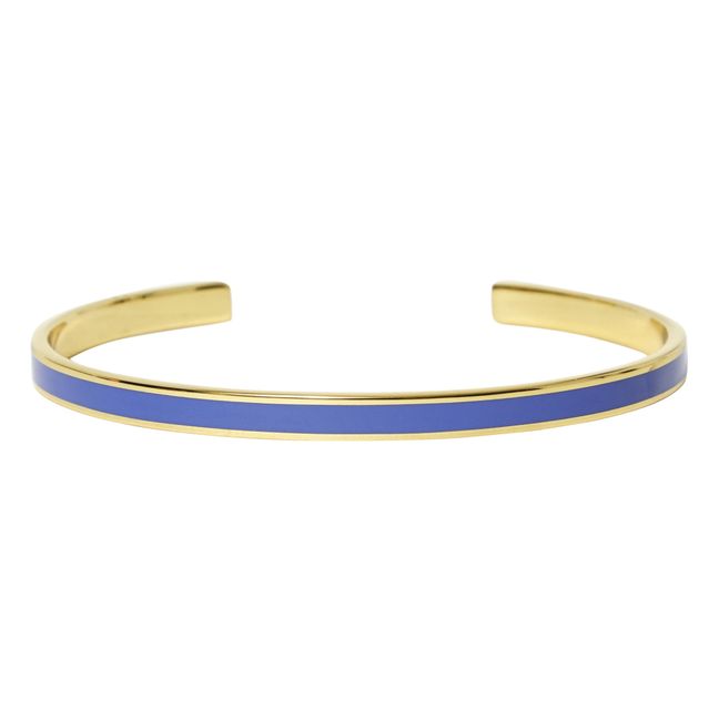 #BAN018 Thin Midnight Black Bangle 2 Pcs 
