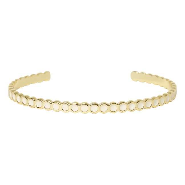 Collana regolabile Lumi | Bianco
