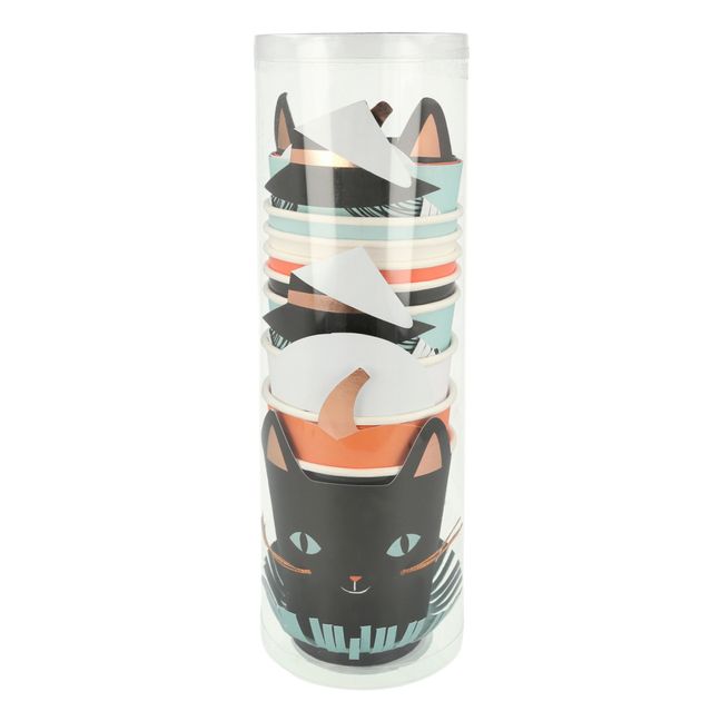 Gobelets en carton Halloween Vintage - Set de 8