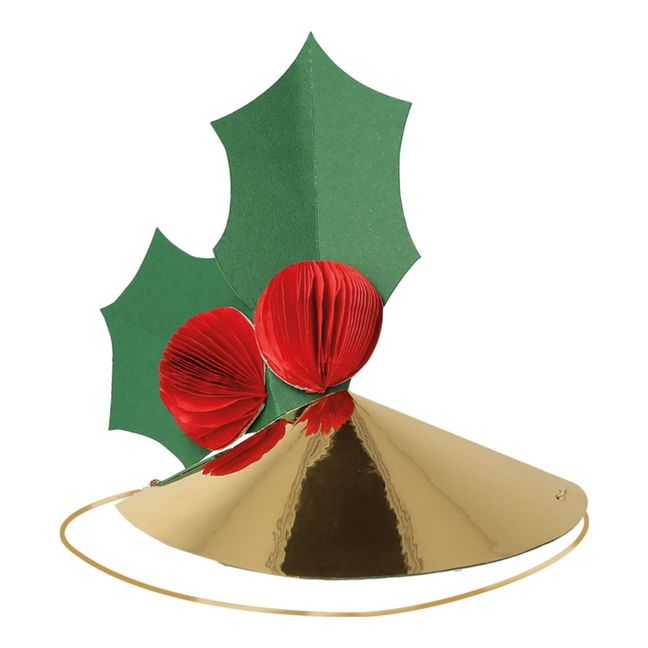 Gorros de Navidad festivos - Juego de 6