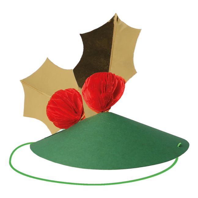 Gorros de Navidad festivos - Juego de 6