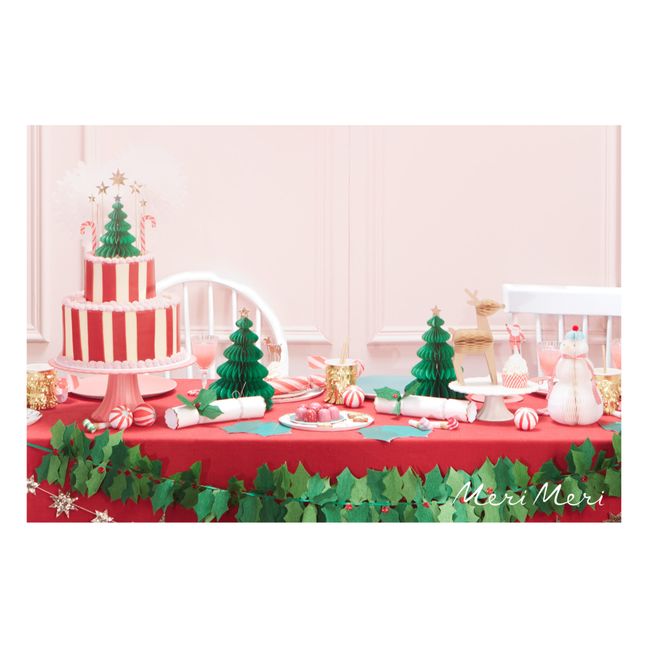 Paper Christmas Decorations - Set of 10