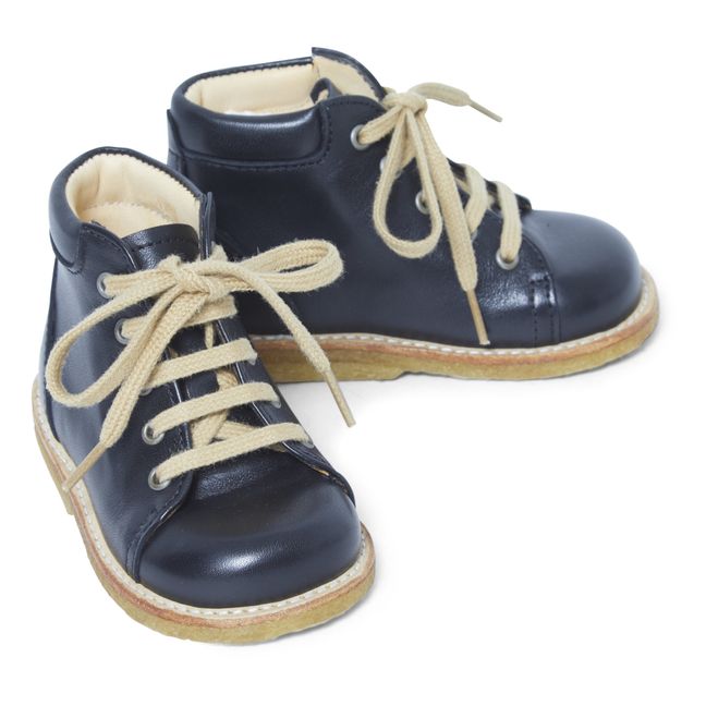 Lace-up Ankle Boots | Black